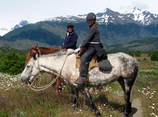 Chile-Patagonia / Torres del Paine-Torres del Paine - Glacier Ride